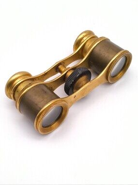 Antique Brass Opera Glasses – 19th Century French Style Theater Binoculars